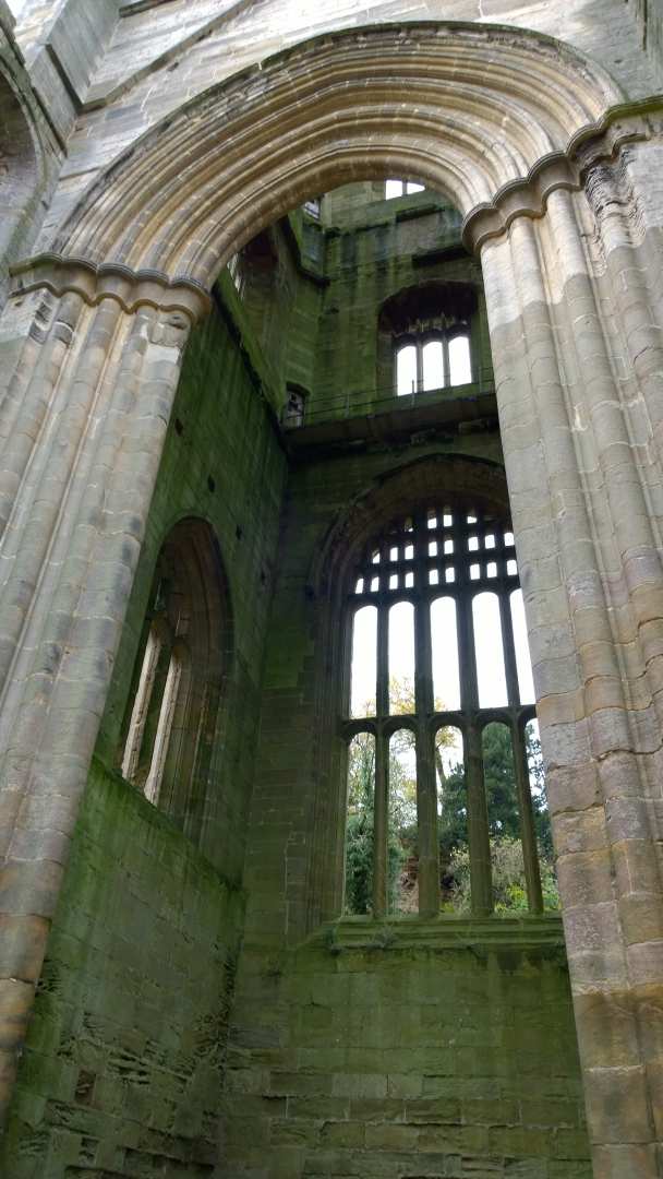 Pause your ride to explore the ruin of Fountains Abbey. - Pause your ride to explore the ruin of Fountains Abbey.